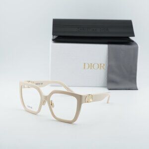 Dior 30MONTAIGNEO S1F 9500 Square Eyeglasses 55mm - Ivory